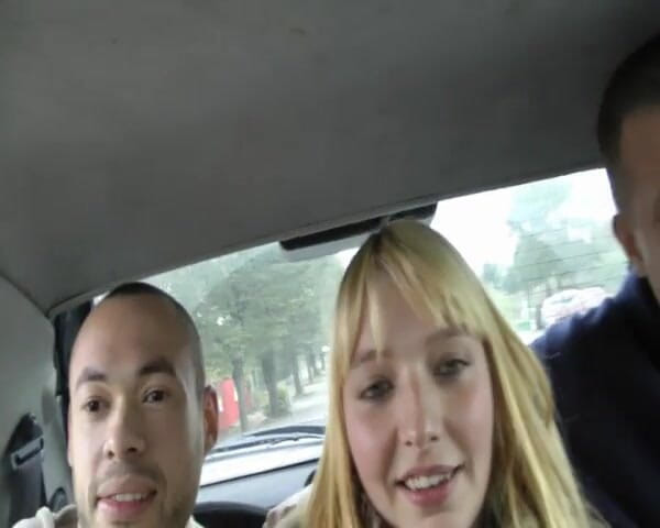 Paris Jango: A Pretty Blonde Teen Gets Fucked by Three Big Cocks