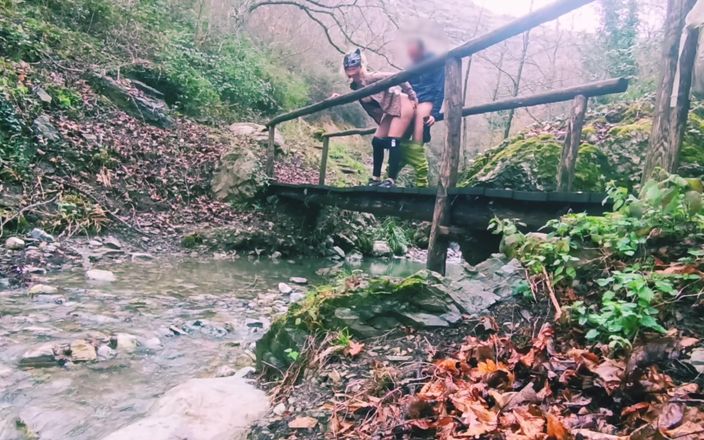 Sportynaked: Hiking Outdoor Fuck on a River