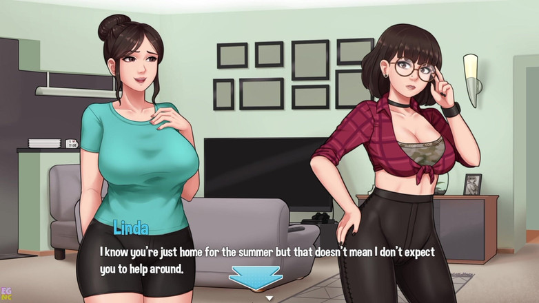 EroticGamesNC: Domácí práce # 28: Pomáhám mé sexy nevlastní sestře uvízlé v pračce