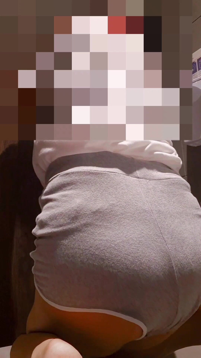 Harinni: Harin in Japan! Horny Sissy in Short Training Pants Risky...