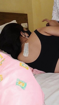 Sexig Bhabhi fitta knullar efter fotmassage