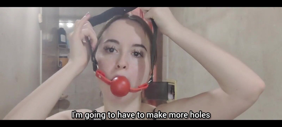 RavenHearth666VIP: Bola amordaçada novo brinquedo