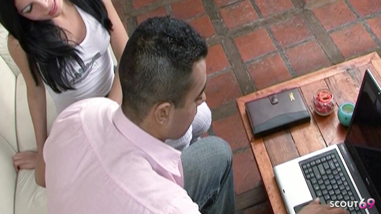 Shemale TS Collection: Stranger with a Big Dick Fucks Sexy Tranny Teen