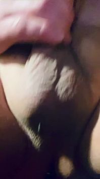 Masturbating with Anal Toy in
