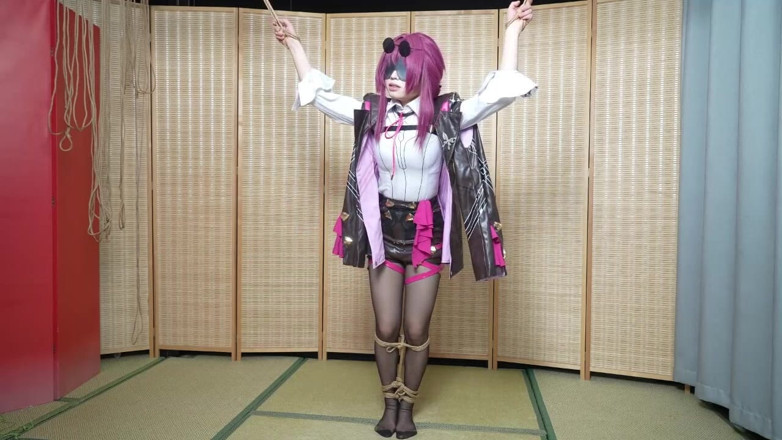 Aisan girl bondage: Xr8-cosplay bondage 2