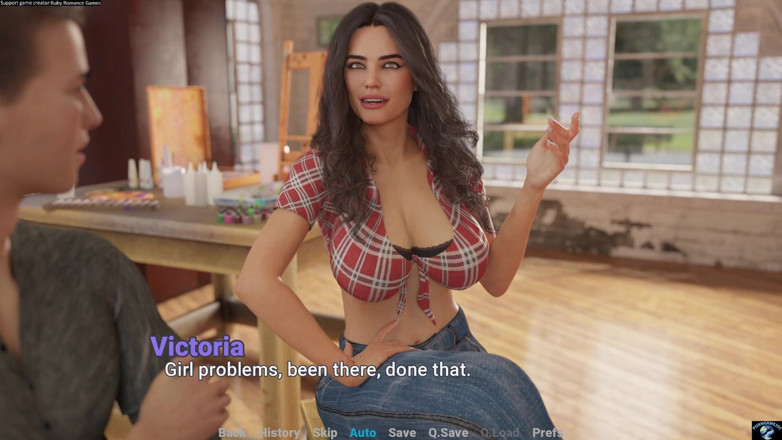 Porngame201: Las tentaciones de amor - actualización 4 continúan