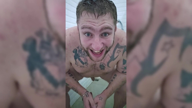 Jimbob Star GAY: Jimbob sabunlu duşta dildoya biniyor