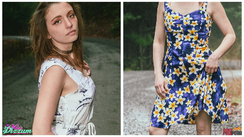 PNW Porn: Séance photo dans les bois, creampie et pisse dessus