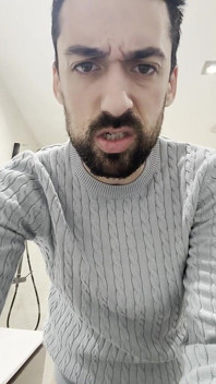 Hot Mature Stepdaddy Jerking off and Showing Ass
