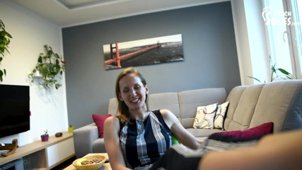 Czech Soles - foot fetish content: Real estate agent taking advantage of client's foot fetish