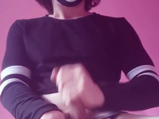 Femboy Raine: Um vídeo mais softcore hoje de mim se masturbando com...
