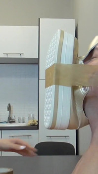 Mascarilla de olfato de zapatillas ¡Ordeño!
