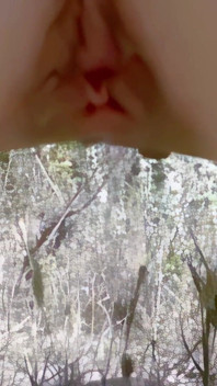 Anna: Anna Peeing in the Woods