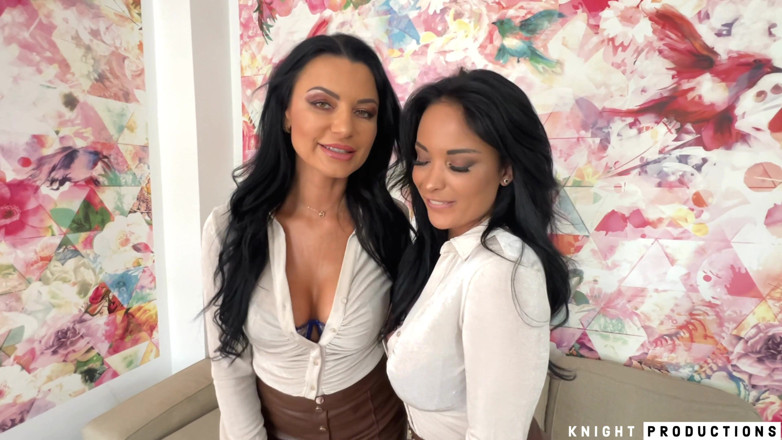 KnightProductions: Anissa Kate dan Ania Kinski Perancis kongkek bertiga