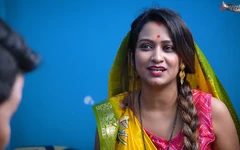 Desi Bihari Bhabhi Hardcore Threesome Sex with Her Two Debar When She Was Alone at Home Full Movie ( Hindi Audio )