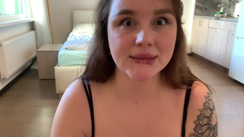 LoveHomePorn: BBW Gets Down to Suck Me off