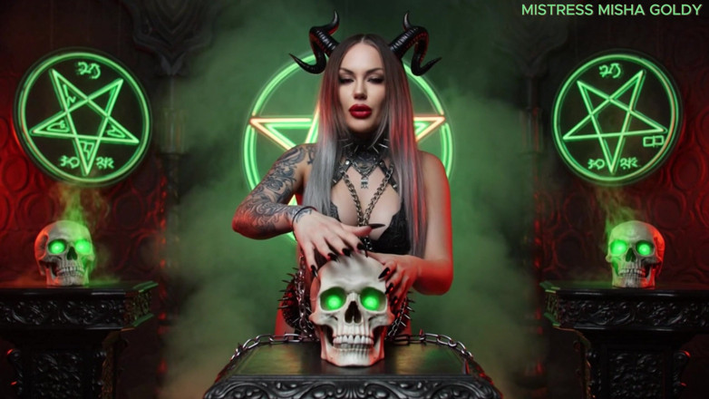 Goddess Misha Goldy: Geen solo meer strelen