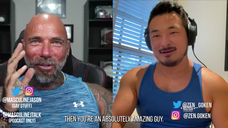 Raw and Uncensored with Masculine Jason: Порнозвезда Исповеди - Zen Goken (эпизод 81)