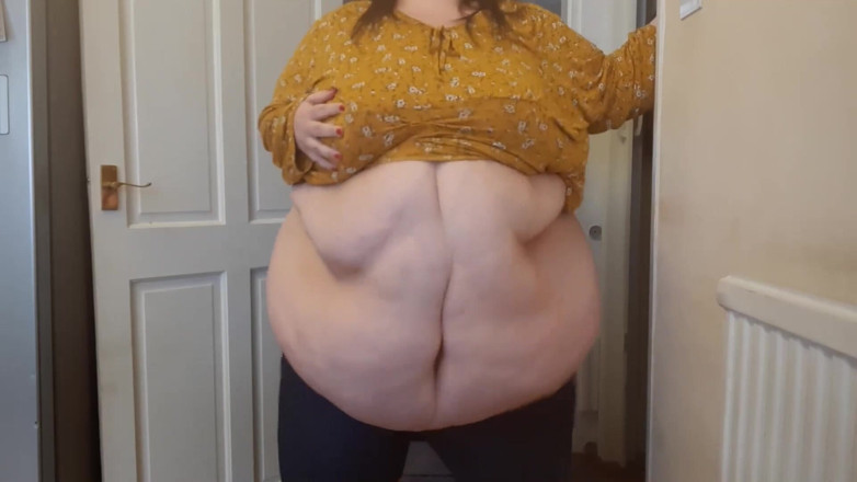 SSBBWLadyBrads: SSBBW BBW belly jiggles and wiggles