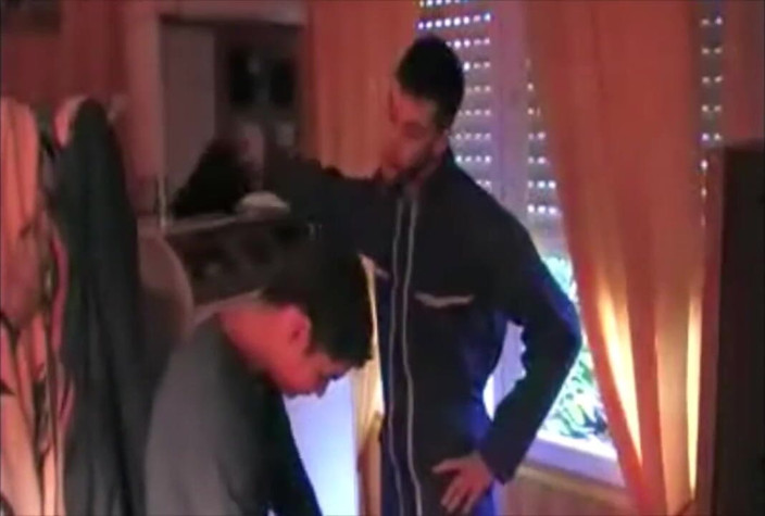 AMATOR PORN MADE IN FRANCE: Max fucking a straight plumber in uniform