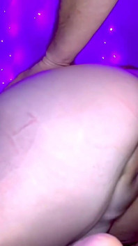 Little Cum Slut MILF Gets a Creampie From the Back