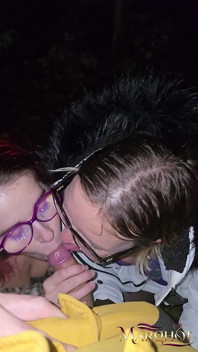 Exhib Annecy met Magdalena Medusa: we pijpen samen mijn vriend en nemen zijn sap overal mee naartoe