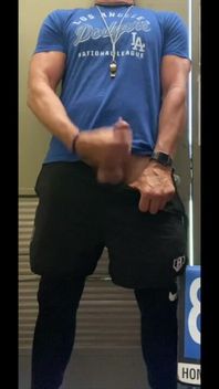 Jockdad87 Jerks Another Load Between Classes