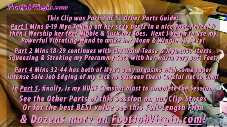 FootJobVirgin: kolej hasina 19 saal ki mya ki pahli pairon vaali chudaee...