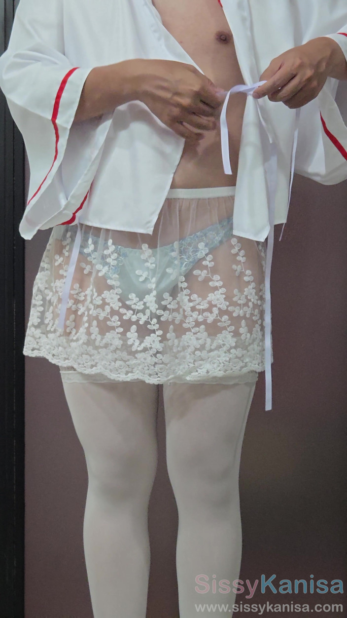 SissyKanisa: Sissy Kanisa kurzer rock Miko Cosplay Ep1: hol dir an