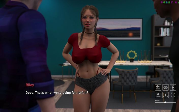 Porny Games: FooxiedによるDevarollyのステップ-チーム20のために1つのペニスを食べる