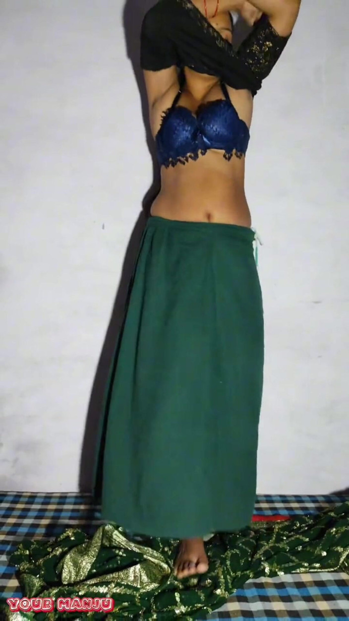 Divyax: 3rd Day of Young Tight Boobs Bhabhi Playing with Self