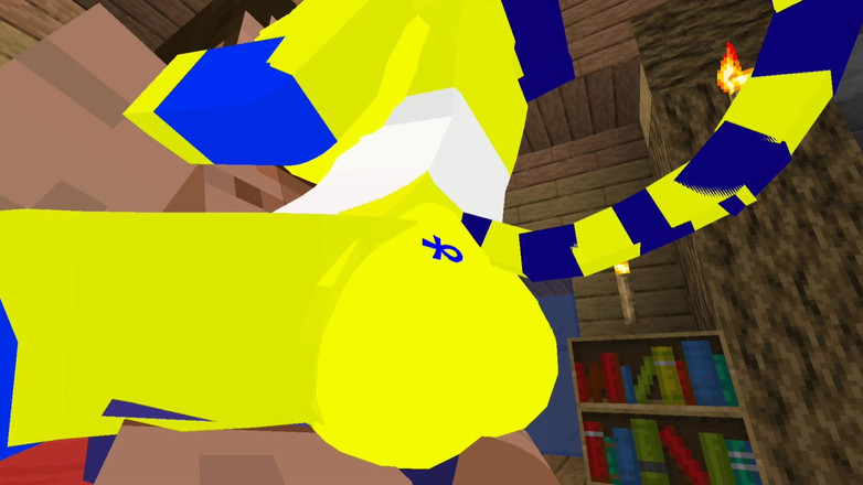 Manor Cookie: 자지를 타고 섹스할 준비가 된 제니 모드 마인크래프트 앙카와 그녀는 너무 귀엽고 준비됐어