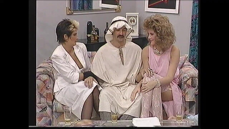 Vintage megastore: 거대한 사정으로 끝나는 빈티지 쓰리섬