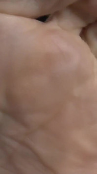A Giantess Shows You Her Feet Lady Victoria Valente Mighty Wrinkles on Her Feet, Thick Giant Toes