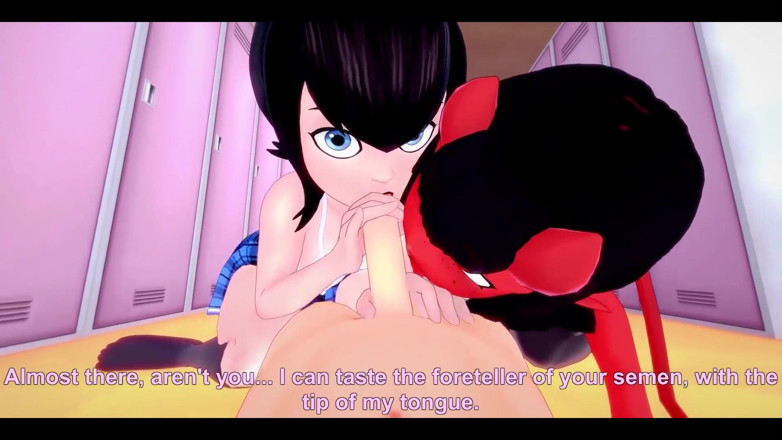 Fantasy king: Meru the Succubus &amp; Mavis Dracula in the Lockers Room