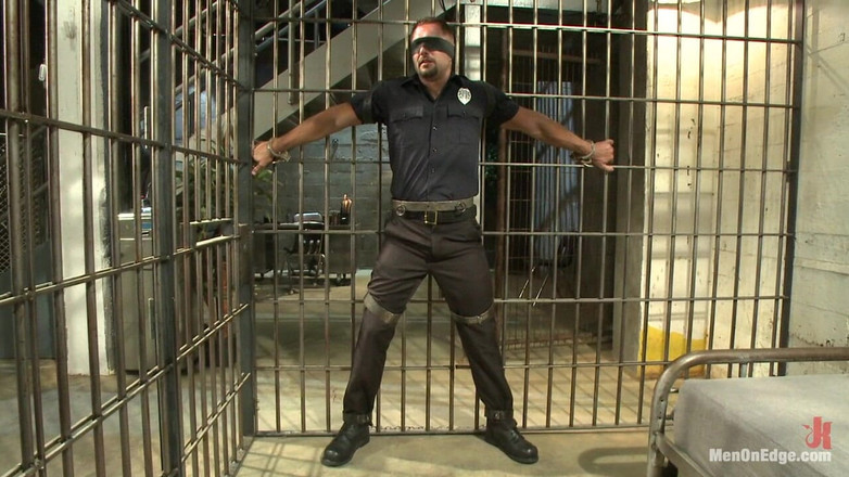 Men on Edge: Officer Justice Taken Down and His Giant Cock Edged by...