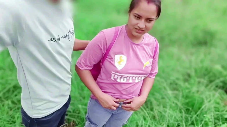 Fuckkkker: College Girl Fucking in Jungle. Hindi Audio