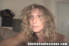 Ghetto Confessions: 하드코어 금발의 노란색 티프 창녀가 그녀를 더 열심히 따먹어, 호!