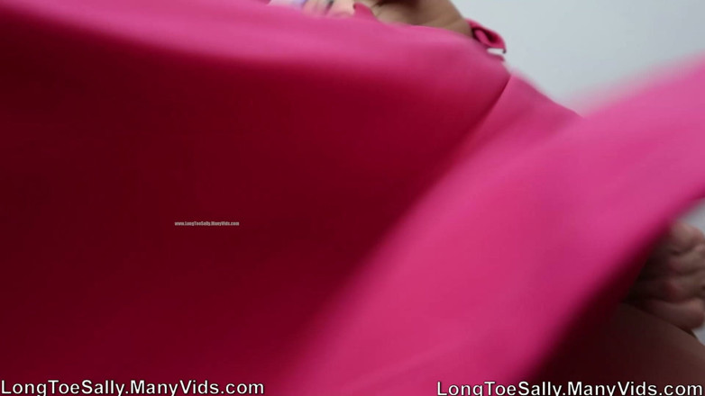 Long Toe Sally Big Buns: Getrild-schuddend-pik-Joi pov1