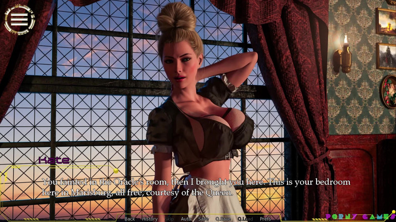 Porny Games: Jeux Hybridia by Black Hood - Baiser la servante de la...