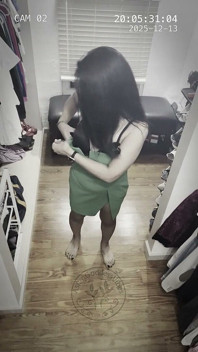 Dressing Room Cam That Green Dress