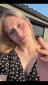 Cutie Smoking