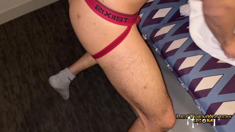 Let them watch: Ung Edgar sperma dumpa BBC interracial gang bang monster kukar