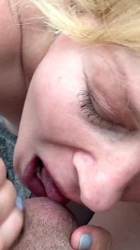 Invited for Coffee, Surprised with a Hot Neighbor Blowjob