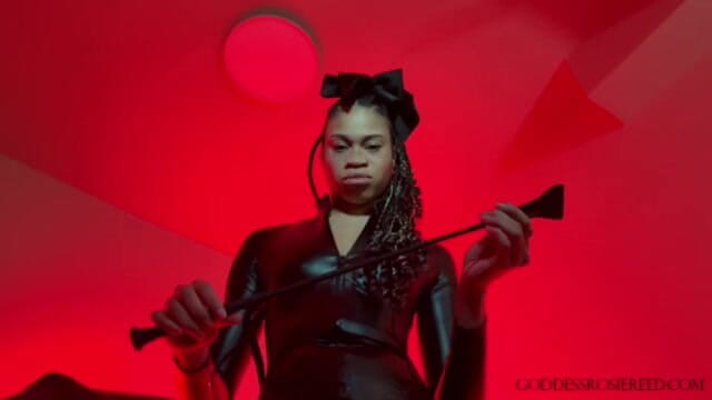 Rosie Reed: Beat Your Balls and Eat It - Ebony Femdom Goddess Rosie...