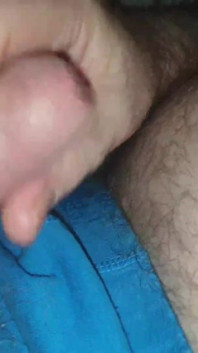 Stepdaddy Wanks in Blue Undies