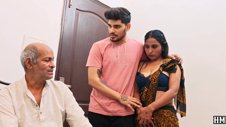 Hotmaster: India estilo Bollywood padrastro, hermanastra en video de sexo hardcore