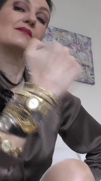 After the Watch Inheritance Sexy Watch Sounds During Masturbation, Lady Victoria Valente
