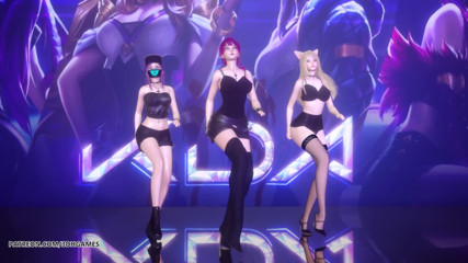 3D-Hentai Games: [MMD] Exid - Io e te Ahri Akali E evelynn danza...