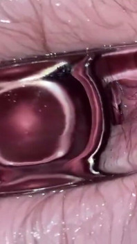 My Ass with My New Glass Butt Plug